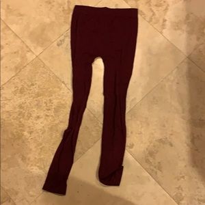 REDUCED - SELL BY 6/17 Garnet dress leggings